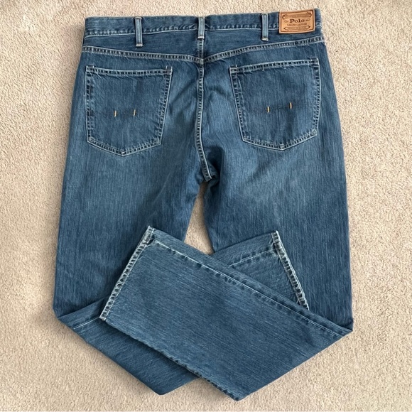 Polo by Ralph Lauren Hampton Relaxed Straight Leg Jeans 40T X 36 - Picture 3 of 12